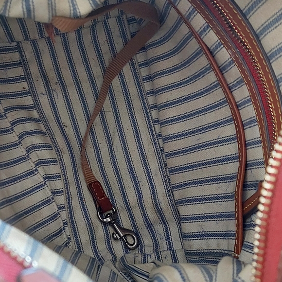 Lot of 2 Dooney and Bourke Handbags Blue/Red - Picture 3 of 6